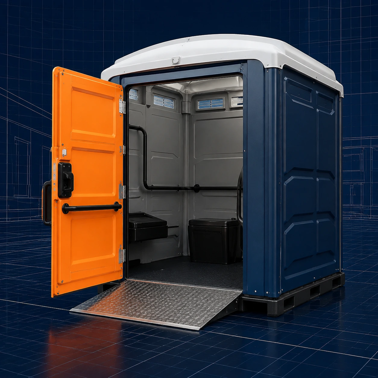 Portable restroom rental planning for Chubbuck, ID